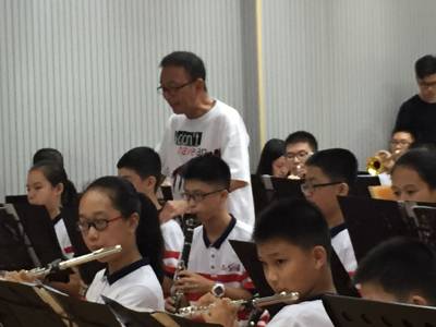 必博示范乐团茂名第九小学管乐团大师班活动成功举办