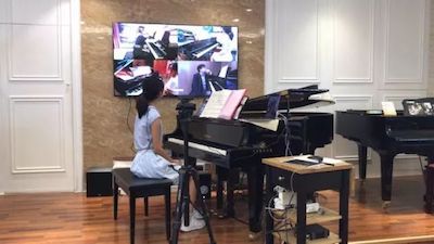 必博特邀艺术家浙江音乐学院钢琴系丁阳博士Hybrid远程教育大师班+音乐会圆满成功