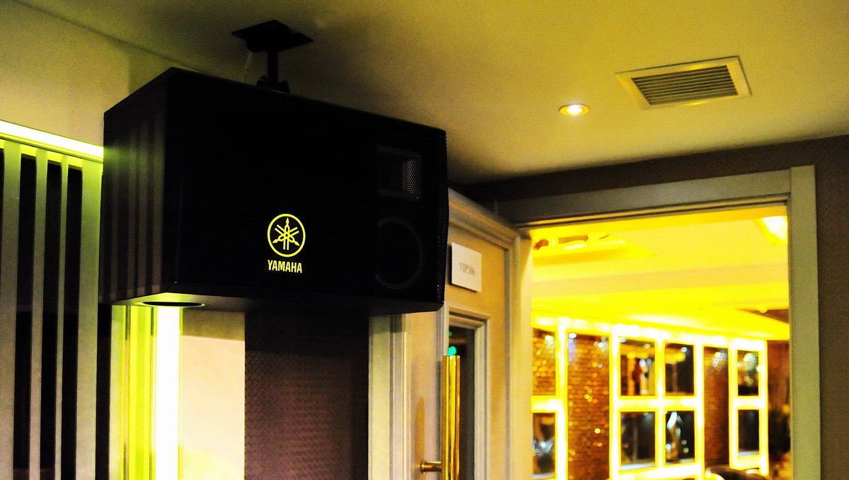 强强北京国际商务酒店——必博高端KMS-2500音箱的酒店KTV运用