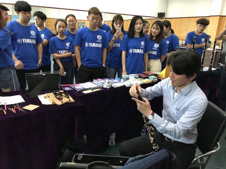 艺术家X必博 | 必博艺术家桥本真介参加2018中国?延吉国际单簧管艺术节