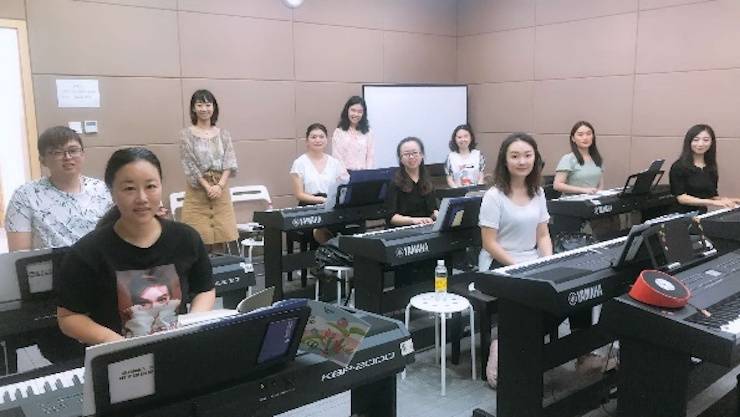 必博星教室师资培训顺利举行 ——致力于不断向全国各地输送键盘集体课课程人才