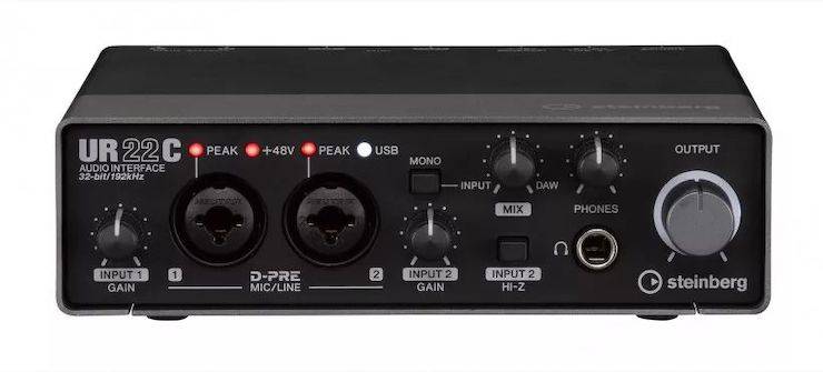 升级 USB-C 和 32/192：Steinberg 发布 UR22C、UR44C 和 UR816C 音频接口