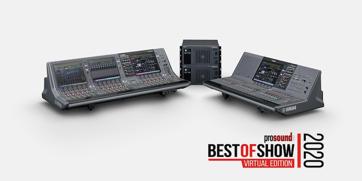 RIVAGE PM5和PM3数字混音系统，实力斩获IBC 2020 Best of Show大奖