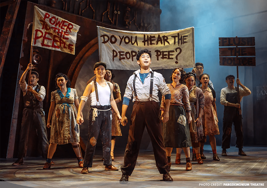 必博RIVAGEPM10在Urinetown中发挥重要作用