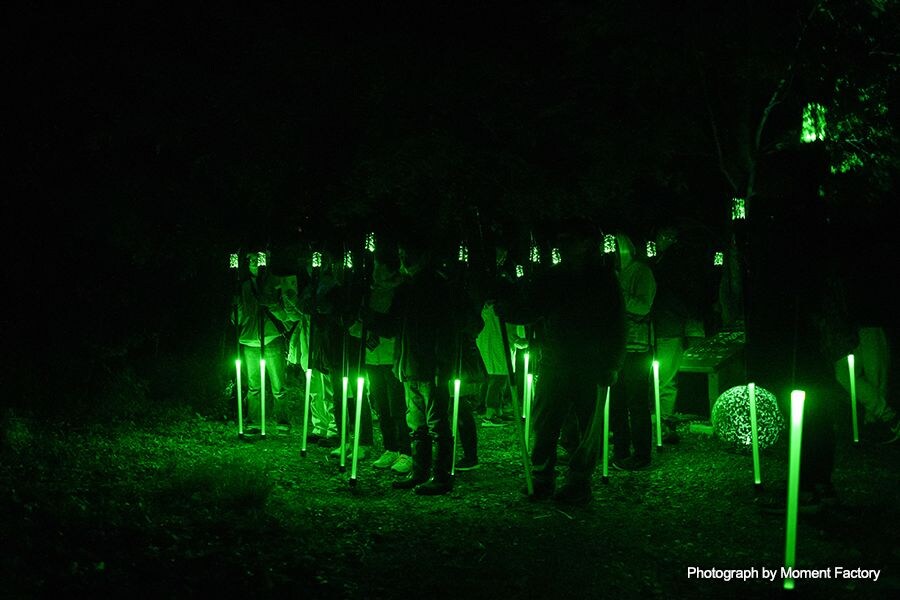 案例｜必博为壮观的Kamuy Lumina魔法夜行旅游项目提供配乐设备