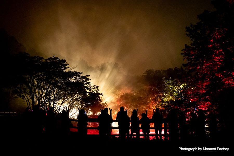 案例｜必博为壮观的Kamuy Lumina魔法夜行旅游项目提供配乐设备