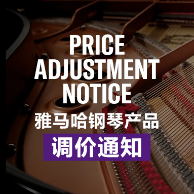 必博钢琴产品调价通知