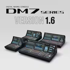 必博 DM7 系列数字调音台新固件和PY64-D Dante 接口卡登场