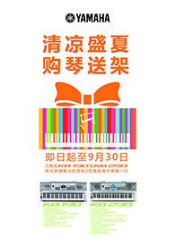 清凉盛夏，购琴送架 